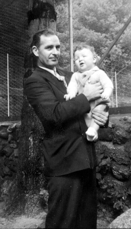 Ralph Dunbrack and son Larry 1938
