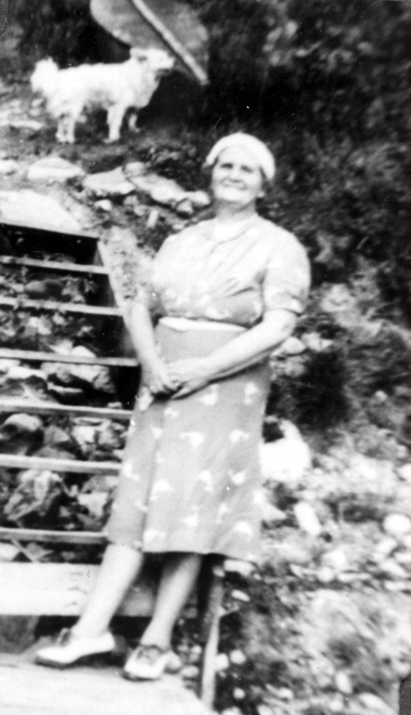Gertrude Scott Dunbrack at Camp 1938