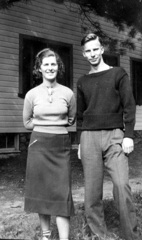 Hazel Dunbrack and "Billsie" 1938