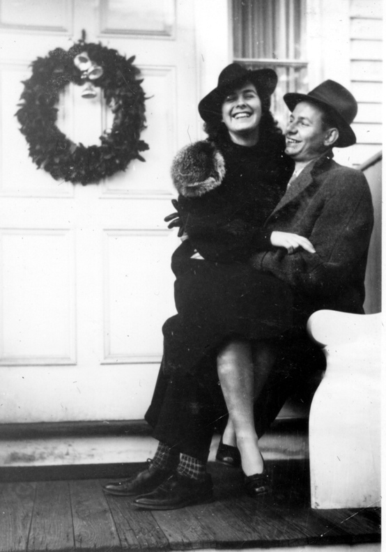 Hazel Dunbrack and Milton Wilkins, January 1, 1941