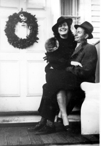 Hazel Dunbrack and Milton Wilkins, January 1, 1941